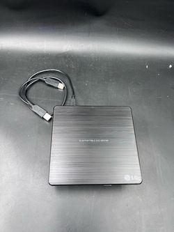 LG GP60NB50 Slim Portable USB DVD CD Writer M-DISC External Drive Black