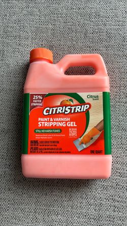 Paint stripping gel