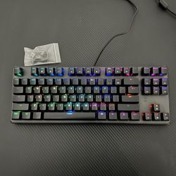 TECWARE Phantom Mechanical Gaming Keyboard | Brown Switches | Wired USB | RGB Software | Accessories