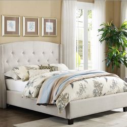 Queen Bed Frame With Mattress