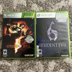 Resident Evil 5 6 For Xbox 360