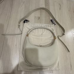 Used Songmont Luna Eco Cloud Leather Bag - Ivory - Medium