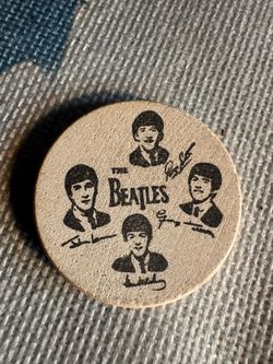 The Beatles souvenir “Wooden Nickel”