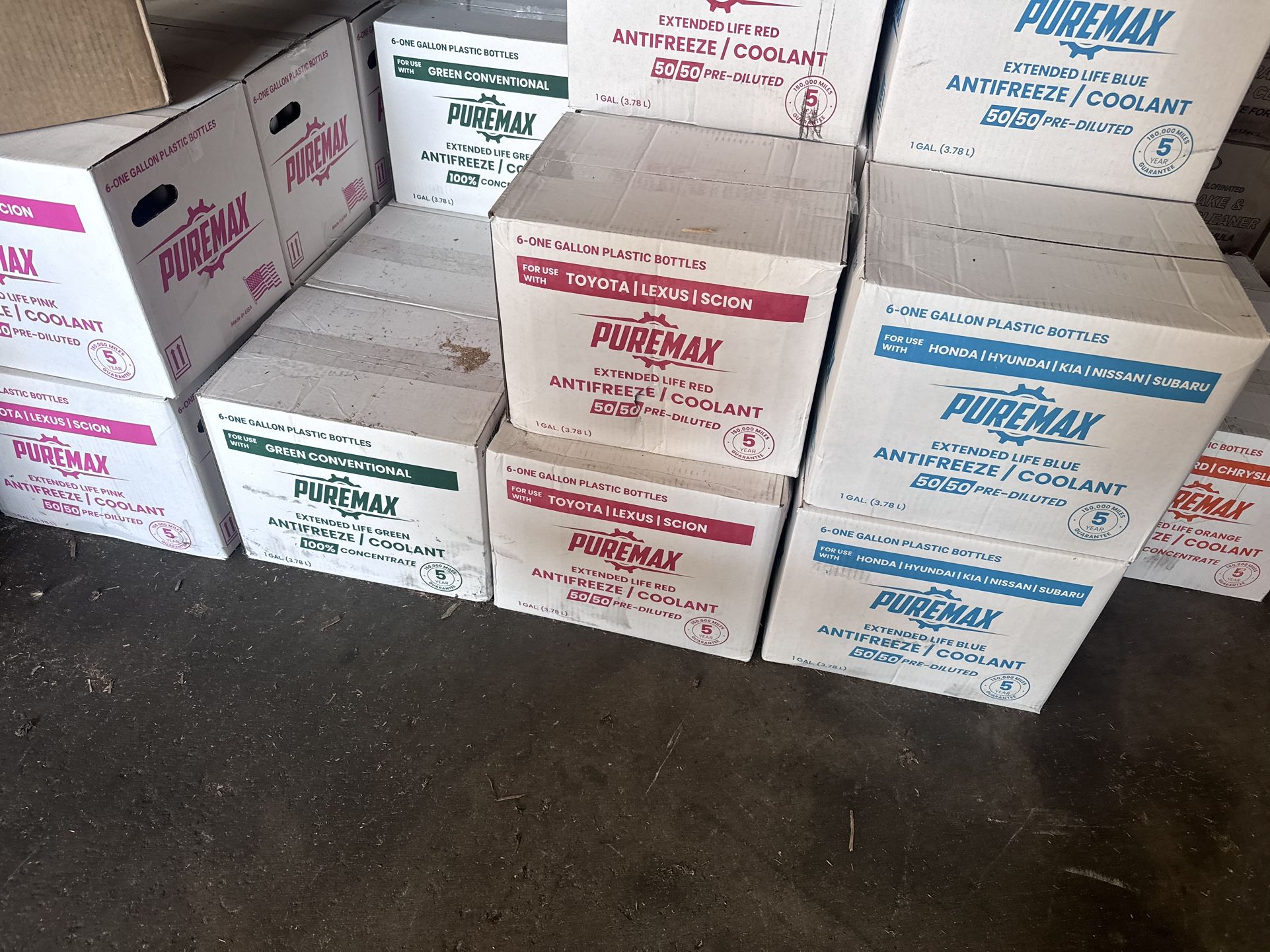 Coolant $8 Each Gallon 