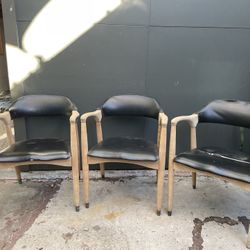 MCM Desk Chairs! Priced To Sell!!! Ready For Finish 