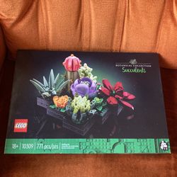 Lego Botanical Collection Succulents #10309 (new In Box, Read The Description)