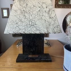 Mid Century Fiberglass Lamp