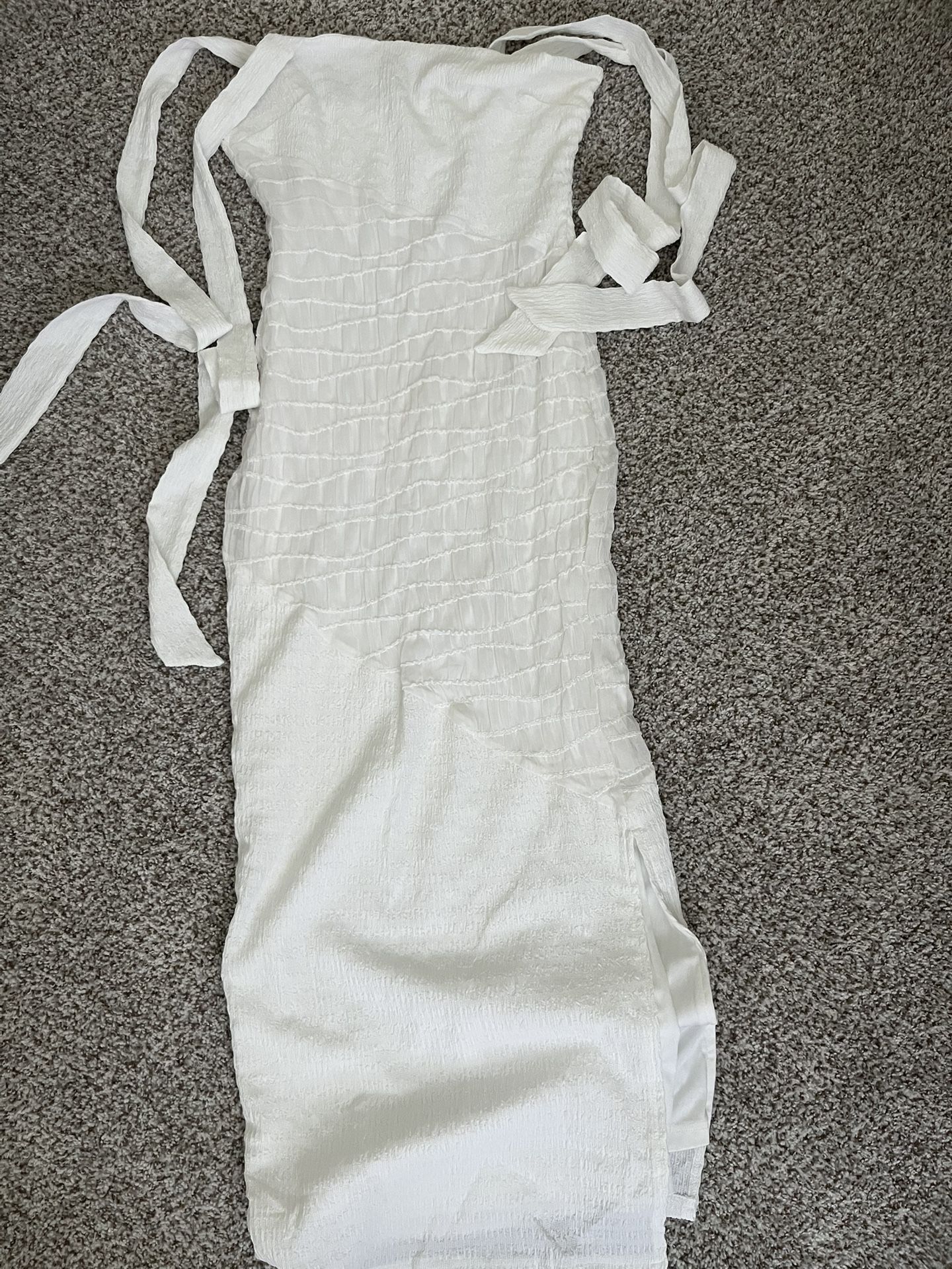 White Midi Dress