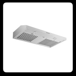 DURO 36 inch Ducted 400-CFM Recirculating Stainless steel Under Cabinet Range Hood