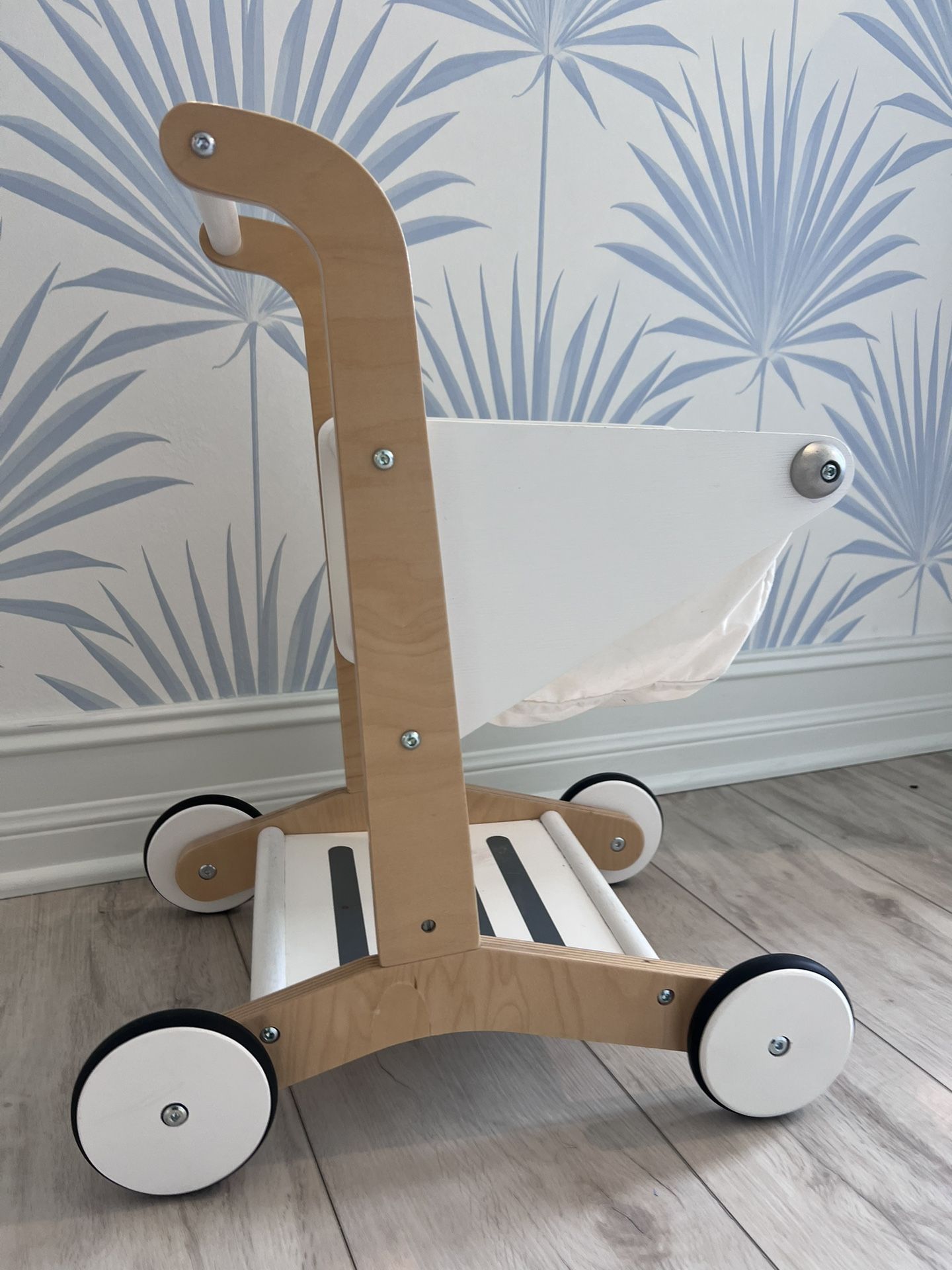 Pottery Barn- Wooden shopping Cart