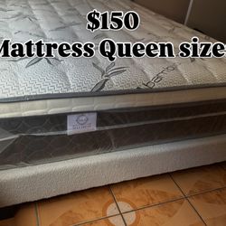 Mattress Pillow Top Queen Sizes $150