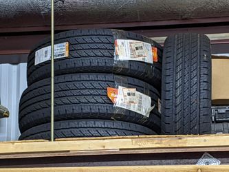 Milestar Grantland Tires P255/70R16 — Set of 4, New — Truck / SUV