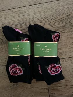 Kate Spade New York Rose Socks 2-Pack