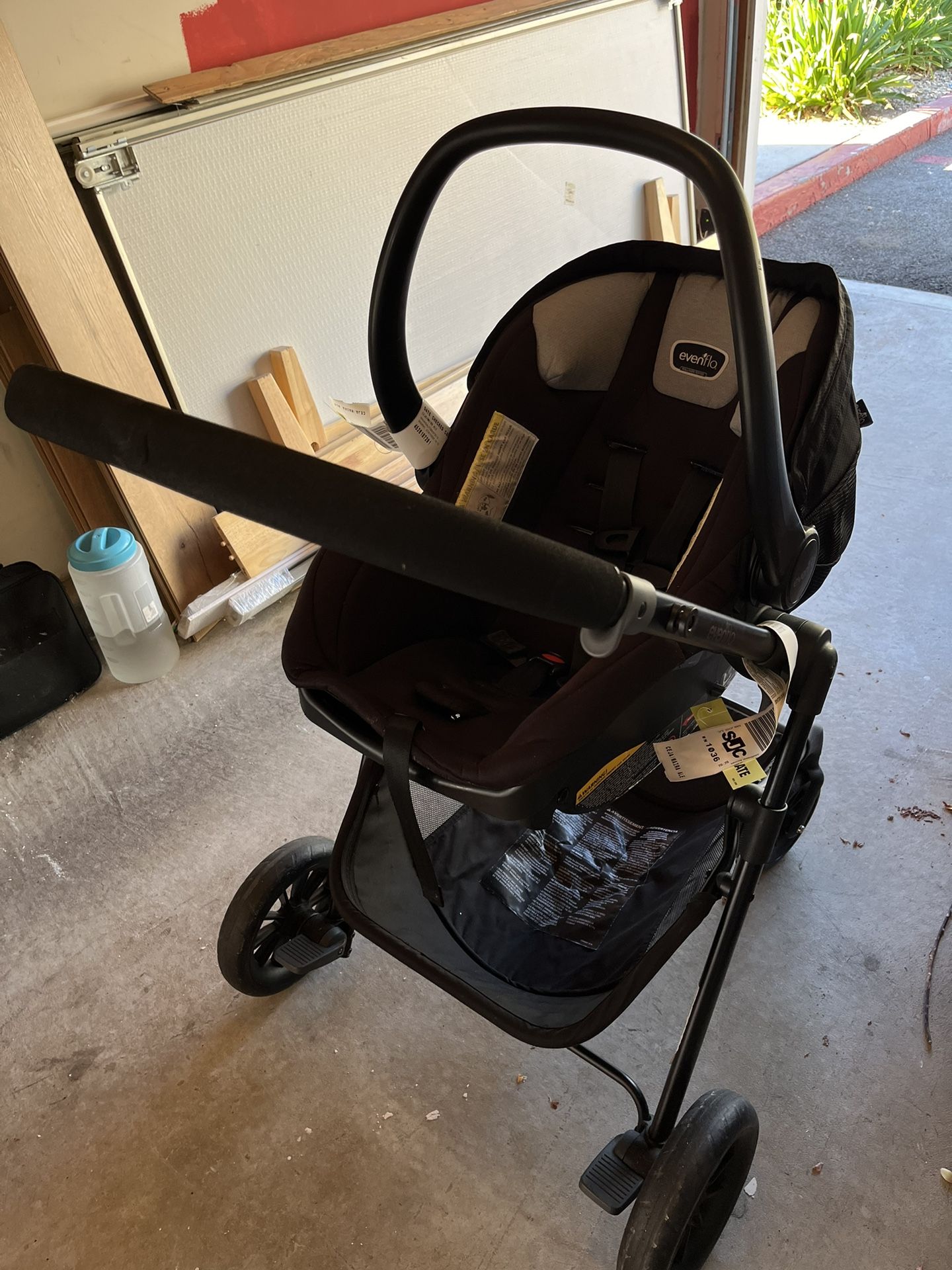 Free baby stroller and Car Seat With Base 