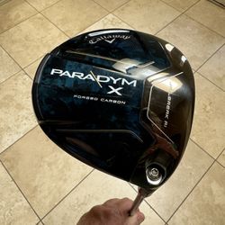 Callaway Paradym X Driver 12* Reg Shaft In Excellent Condition $330