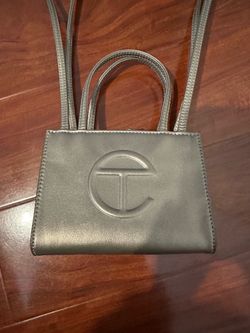 Telfar silver mini bag