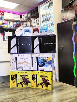 PS5 Pro,Wolverine, Fortnite,Ghost of yotie, Disc digital brand new versions available in stock now - Finance it today by paying just $79 down π€© all c