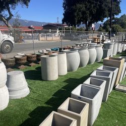 Concrete Pots