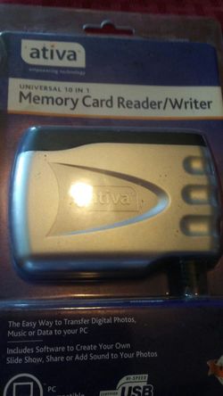 Memory card reader / writer