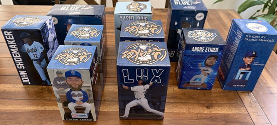 Dodgers & Quakes Bobbleheads Lot