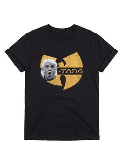 Wu-Tang Clan Ric Flair Mashup Graphic T-Shirt Men's Size XL Black Hiclot