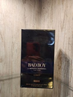Carolina Herrera Bad Boy New York Cobalt Elixir Eua Spray Parfum 3.4 Fl Oz