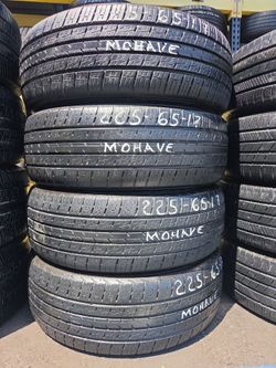 225/65R17 MOHAVE $260 CASH PRICE