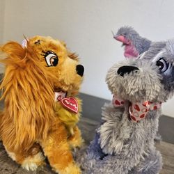 Magnetic Lady And The Tramp Stuffed Animals