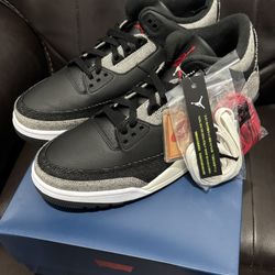 Levi’s X Jordan 3 Retro SP ‘Black Denim’ Size 11 New