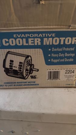 Swap cooler motor.