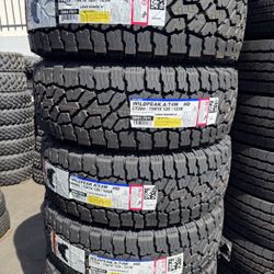New Falken 285/75R16 Wildpeak AT4W Tires