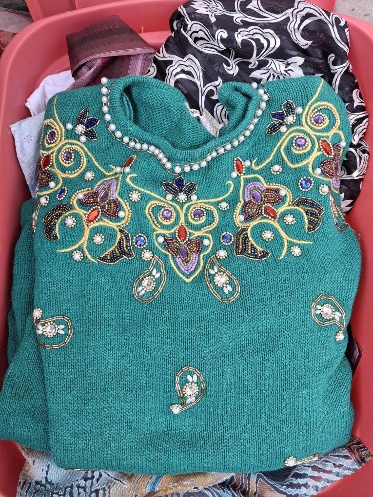 Bin Full Of Vintage Women's Clothing