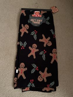 Gingerbread Throw $40 obo