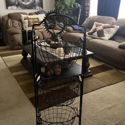 3 Tiere Basket Organizer