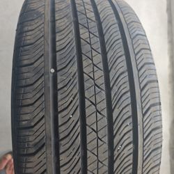 Continental Has A Nail In It Needs To Be Packed One Tire 245 40 19 65% Tread