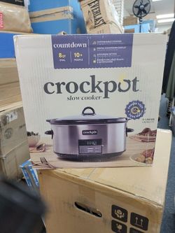 Crock-Pot SCCPVFC800DS 8 qt. Programmable Slow Cooker - Black