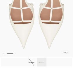 Valentino Garavani Rockstud Wispy Calfskin Mules