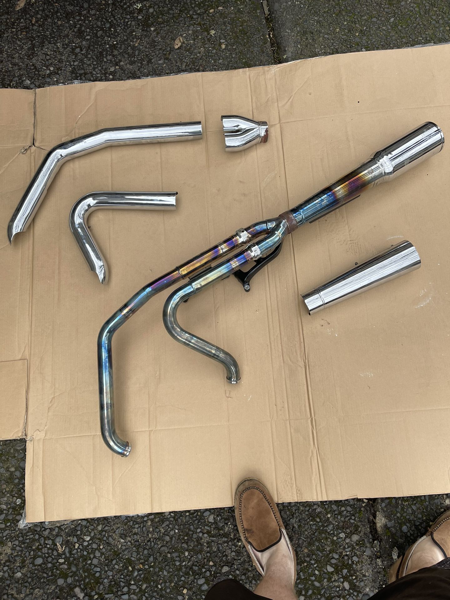 Vans And Hines Pro Pipe Chrome 2-1