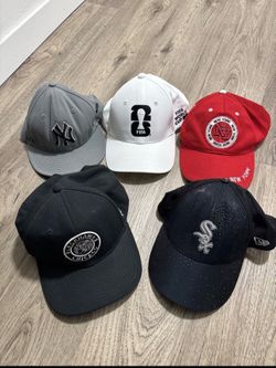 Sports Caps (5) New Era, Fanatics, Fifa WC, New York)