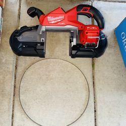 Milwaukee M18 FUEL 18V Lithium-Ion Brushless Cordless Deep Cut Band Saw (Tool-Only) 2929-20 New