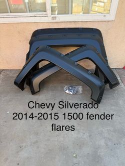 Chevy Silverado 2014-2015 fender flares
