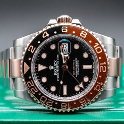 Rolex Rootbeer. GMT Two-tone. Rose. 126711CHNR