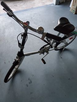 Two Dahon rv mate folding bikes