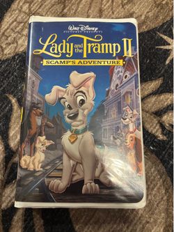 Lady and the tramp Disney movie VHS