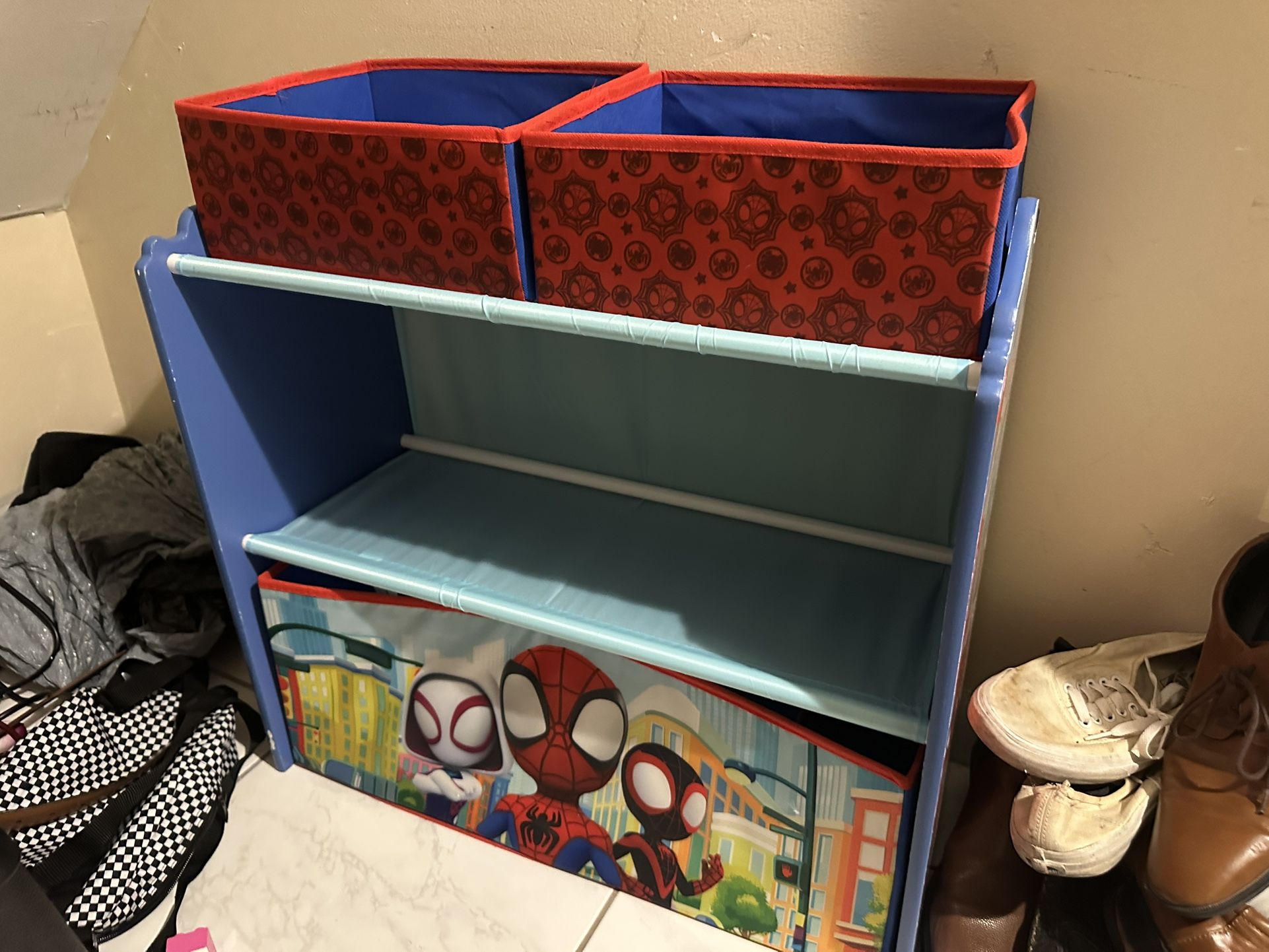 Spidey Toy/book/etc Storage