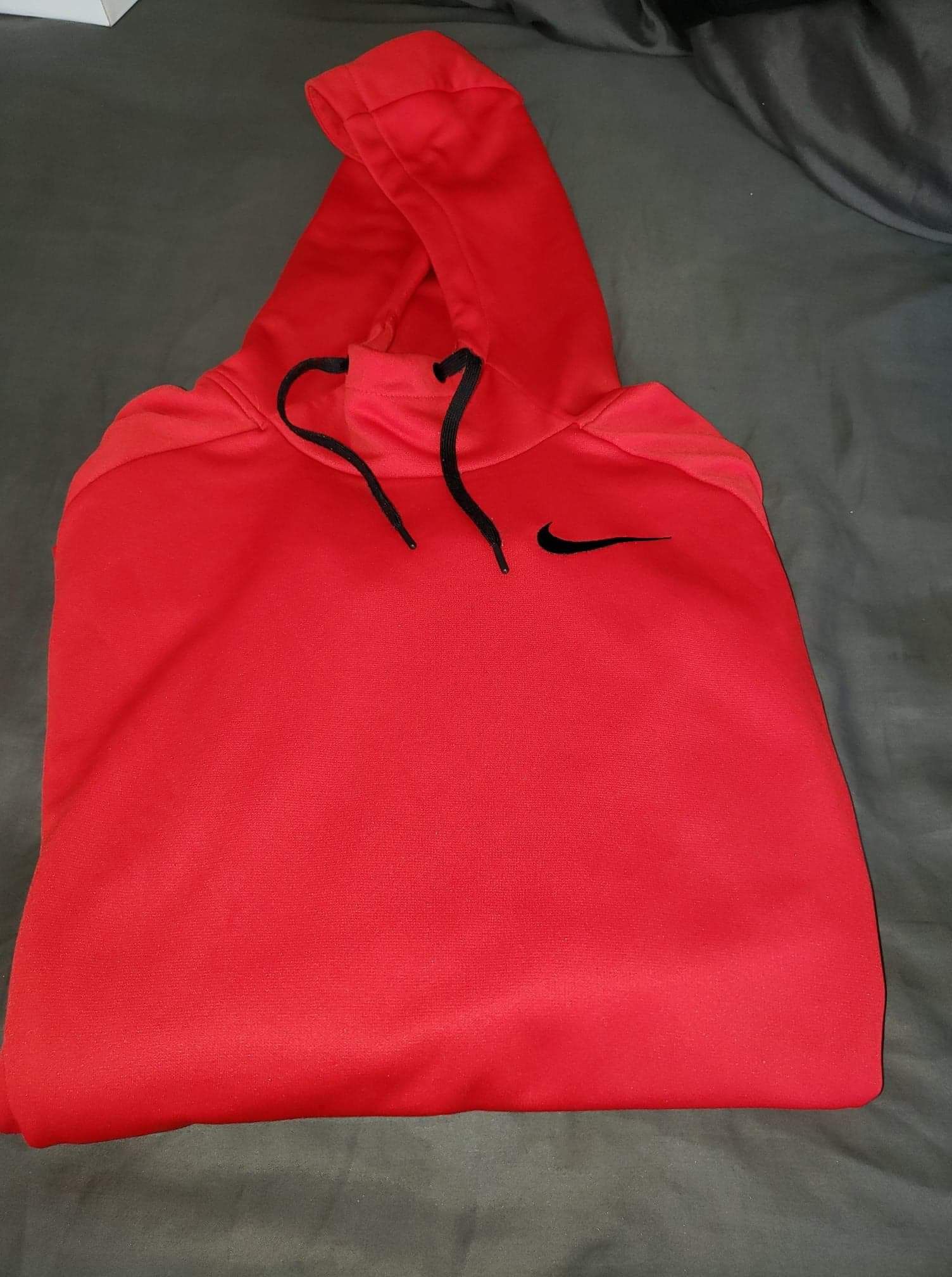Nike Red Hoodie Sweatshirt