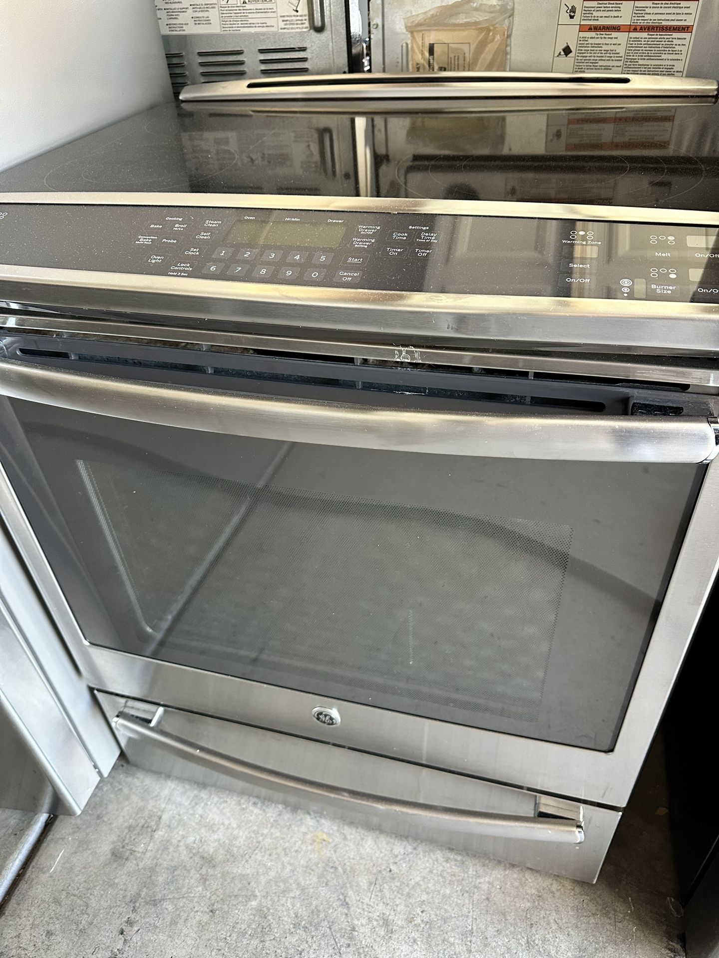 Ge Flat Top Electric Stove 