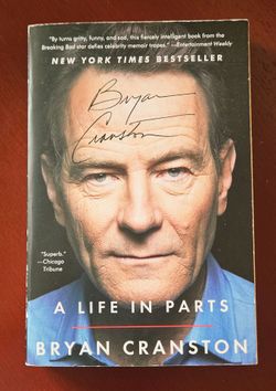 Bryan Cranston Autographed Autobiography