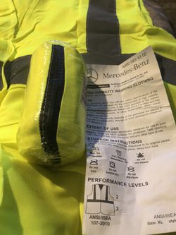 XL reflective vest