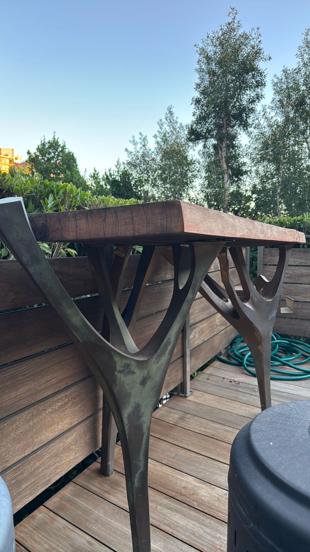 Hardwood Bar-buffet Table